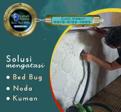 labali layanan jasa cuci kasur di denpasar bali