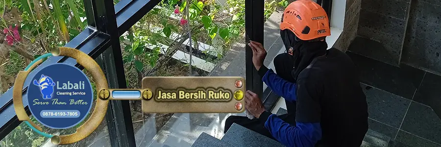 paket jasa kebersihan ruko dan toko di Denpasar Bali